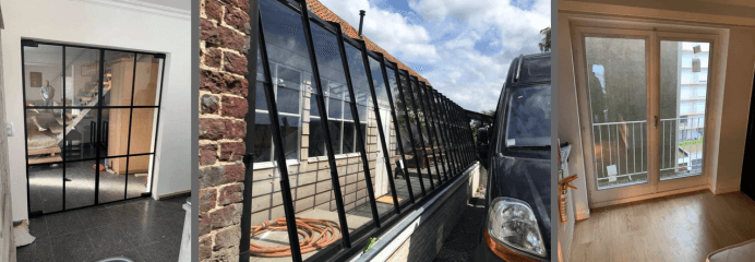 Binnenbeglazing Loppem, West-Vlaanderen